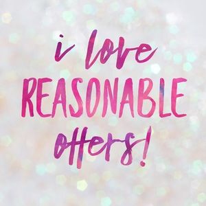 Items under $10 are firm, the rest are negotiable!